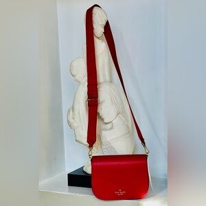 Kate Spade Vibrant Red Crossbody Bag NEW